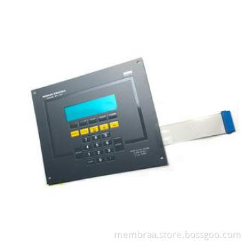 PET / PC LED Flexible Membrane Switch Key Pad With Scratch